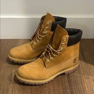 Timberland Men's Wheat Leather Boots